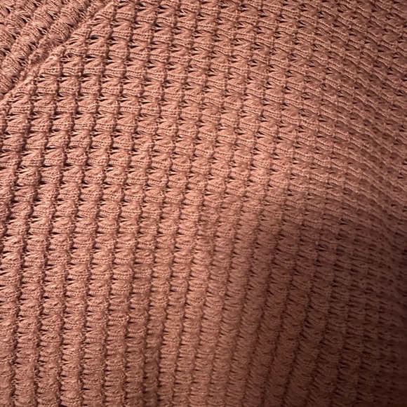 Elegant Dusty Rose Knit Cardigan - Picture 5 of 5